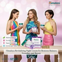 Originall Himalaya Revitalizing Night Cream for Restores Moisture Balance, Nourishes and Repair (hrnc)