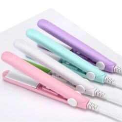 fdda68c529136117b837a6cf2118b35e.jpg Make Time Mini (mhis) Hair Straightener Iron Mini Hair Straightener Brush Flat Iron Multicolor