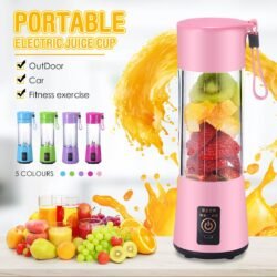 6 blade USB Rechargeable Mini Blender Mixer Urbm Portable Mini Juicer