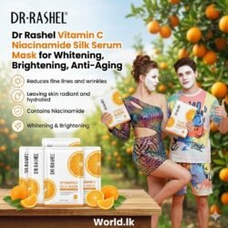 fe2337df2e3615ea26760a6cb14bd477.jpg Dr Rashel Vitamin C Niacinamide Silk Serum Mask for Whit+ening, Brightening, Anti-Aging dvsm
