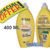 THAILAND GARNIER VITAMIN C Body 400 Ml Sun Block Lotion UVA / UVB Bright Complete 2x Lemon Gbvc Reduce the Dark Spots and Even Out Skin Tone